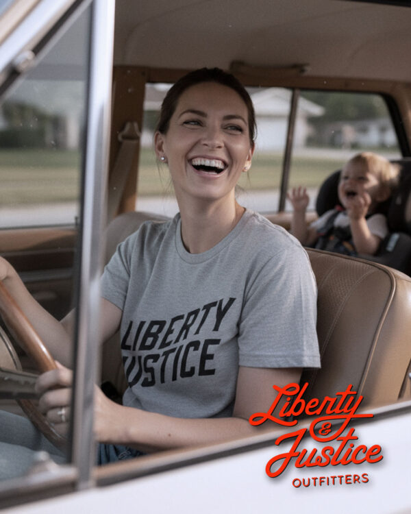 woman in liberty and justice