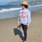 adult sweatshirt liberty and justice